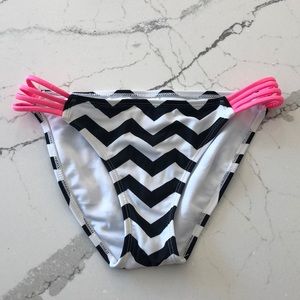 Black and White Bikini Bottom
